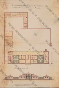 «Увеличенный план дома господина действительного статского советника и кавалера Палласа». Из фондов РГИА
