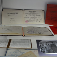 Личные вещи В. Н. Михайлова. Фонды Музея истории КФУ.