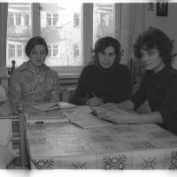 Студенты СГУ в общежитии.