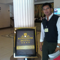 Луис Альберто Гутьеррез Бохоркез. На конференции.